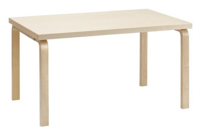 【送料無料】【国内在庫仕様】Artek アルテック ダイニングテーブル 82B(幅135cm)バーチ天板 Alvar Alatoデザイン