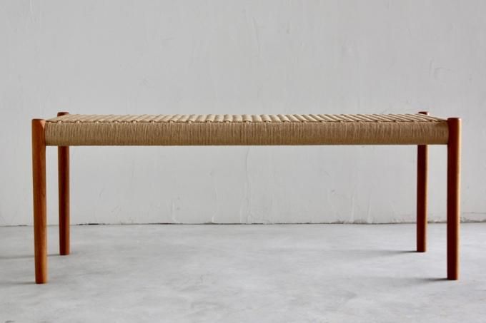 【北欧家具】【JL Moller(JL モラー)】【新品】ダイニングベンチ 63A チーク材
