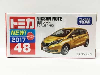 トミカ 48 日産 日産ノート 新車シール付き