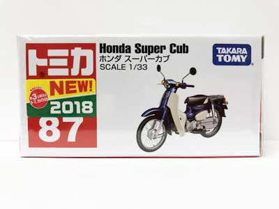 トミカ 87 ホンダ スーパーカブ 新車シール付