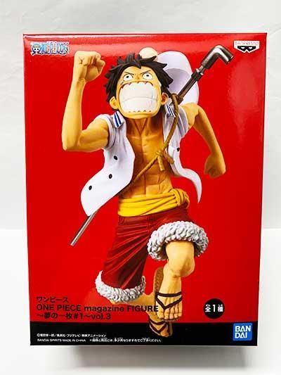 ワンピースone Piece Magazine Figure 夢の一枚 １ Vol 3 モンキー D ルフィ Opz0198 ガシャポン フィギュア トミカ 食玩 販売 通販 大阪 日本橋 Toy S Zero トイズゼロ