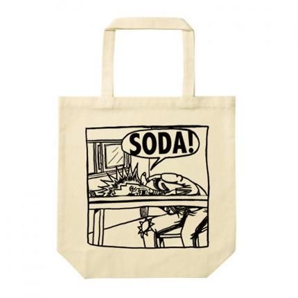 Soda イラストトートバッグ Believe Music Store Official Website