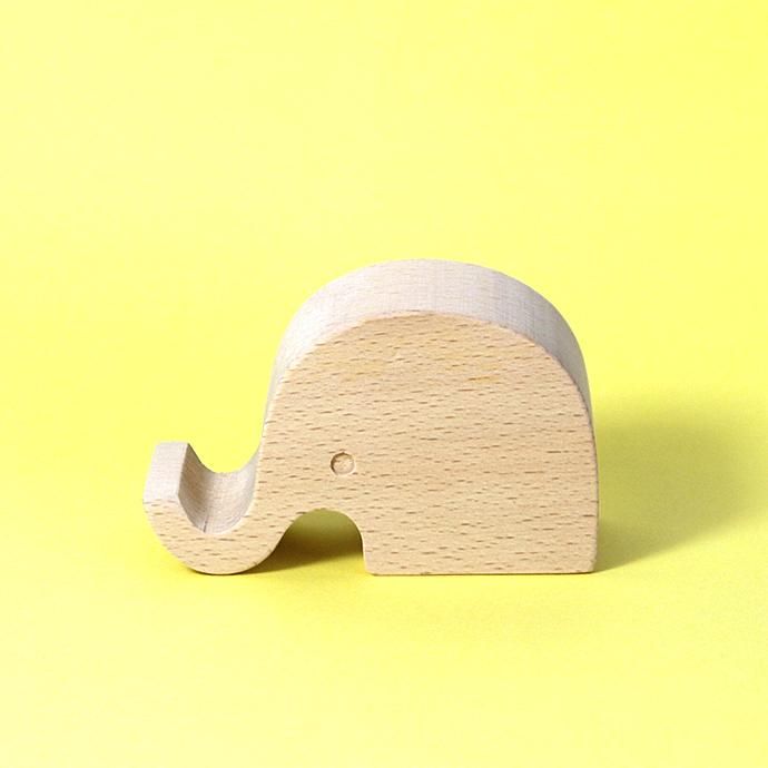 149600098 KIKKERLAND / Beechwood Phone Stand - Elephant ビーチウッドフォンスタンド エレファント<img class='new_mark_img2' src='https://img.shop-pro.jp/img/new/icons47.gif' style='border:none;display:inline;margin:0px;padding:0px;width:auto;' /> 01
