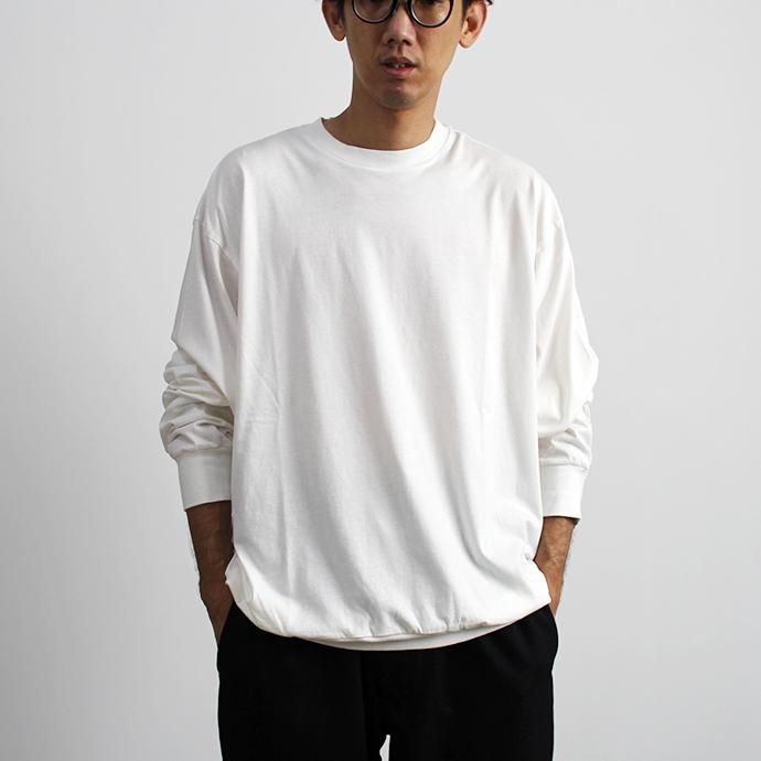 152342322 blurhms ROOTSTOCK / Silk Cotton Jersey L/S Loose Fit ROOTS-F206 - Off<img class='new_mark_img2' src='https://img.shop-pro.jp/img/new/icons47.gif' style='border:none;display:inline;margin:0px;padding:0px;width:auto;' /> 02