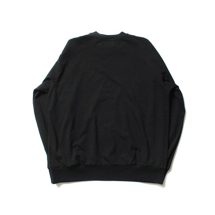 152342621 blurhms ROOTSTOCK / Silk Cotton Jersey L/S Loose Fit ROOTS-F206 - Black<img class='new_mark_img2' src='https://img.shop-pro.jp/img/new/icons47.gif' style='border:none;display:inline;margin:0px;padding:0px;width:auto;' /> 02