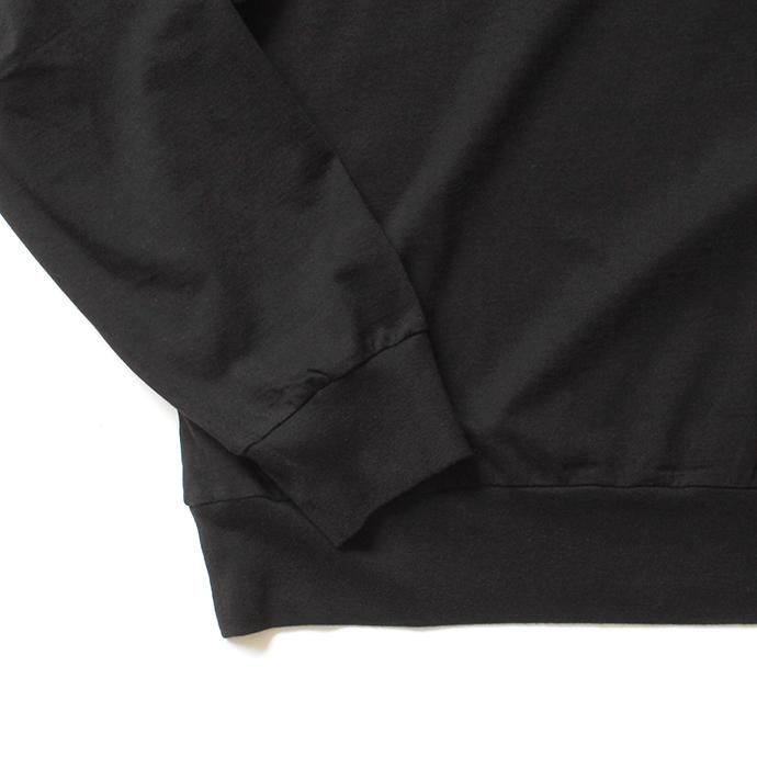 152342621 blurhms ROOTSTOCK / Silk Cotton Jersey L/S Loose Fit ROOTS-F206 - Black<img class='new_mark_img2' src='https://img.shop-pro.jp/img/new/icons47.gif' style='border:none;display:inline;margin:0px;padding:0px;width:auto;' /> 02