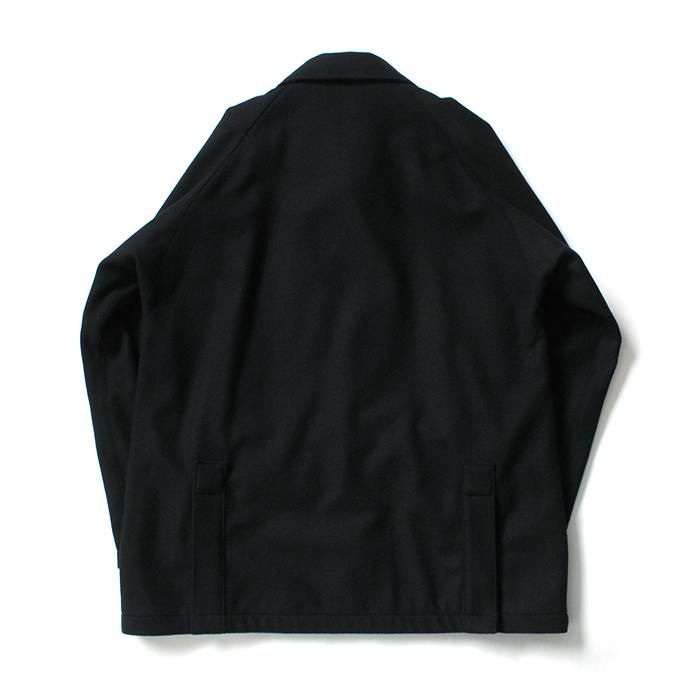 155064647 STILL BY HAND / CO01204 ウールメルトン ショートコート - Black 02