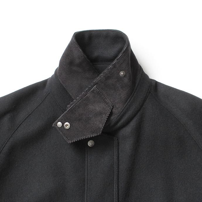 155064647 STILL BY HAND / CO01204 ウールメルトン ショートコート - Black 02