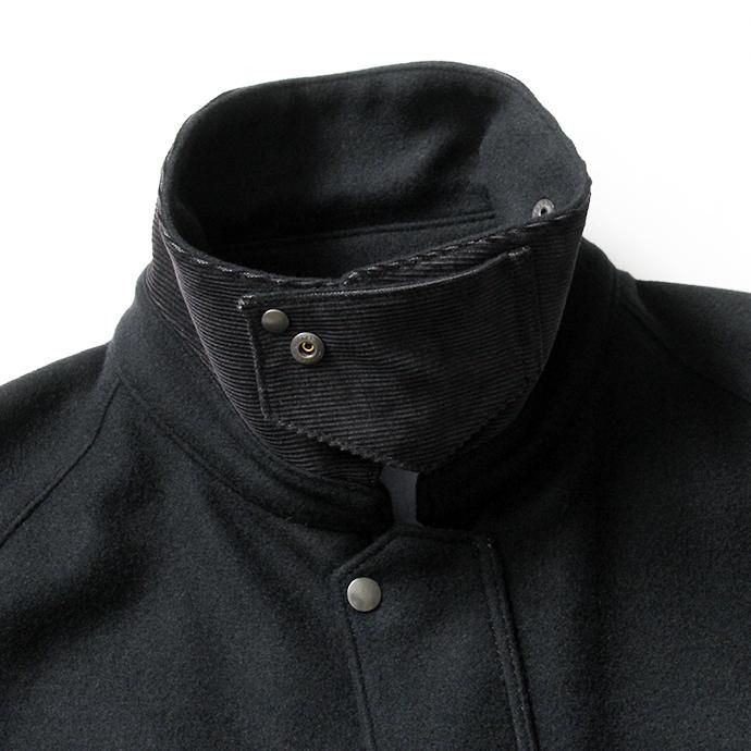 155064647 STILL BY HAND / CO01204 ウールメルトン ショートコート - Black 02