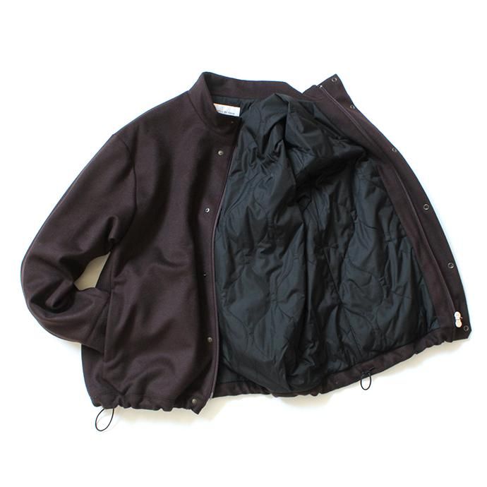 155064862 STILL BY HAND / BL03204 スタンドカラーブルゾン - Brown<img class='new_mark_img2' src='https://img.shop-pro.jp/img/new/icons47.gif' style='border:none;display:inline;margin:0px;padding:0px;width:auto;' /> 02