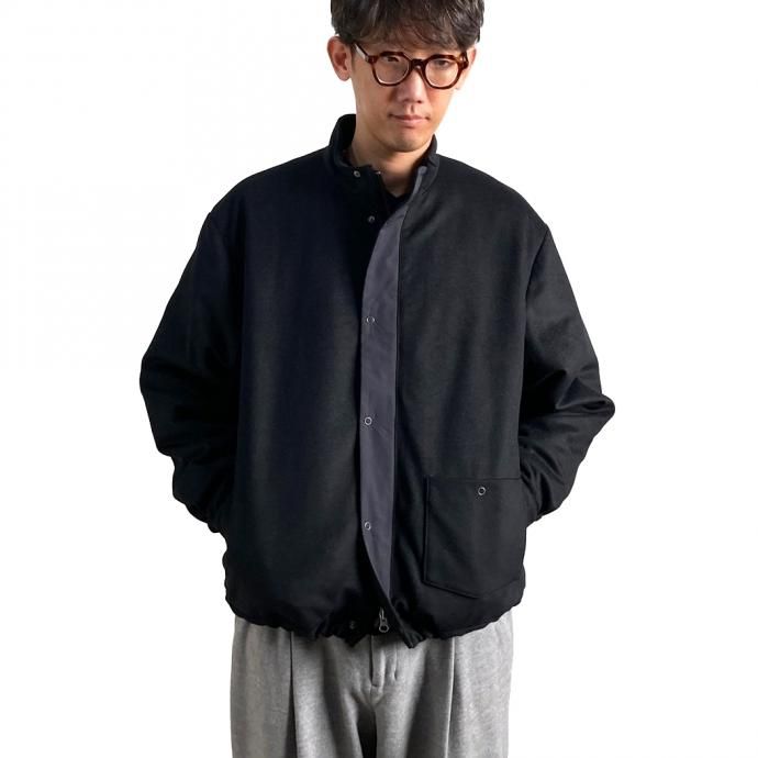 155064871 STILL BY HAND / BL03204 スタンドカラーブルゾン - Black 02
