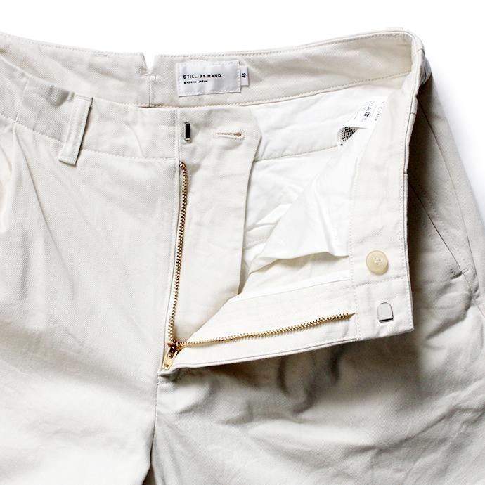 155237556 STILL BY HAND / PT04204 コットンカルゼパンツ - Off White<img class='new_mark_img2' src='https://img.shop-pro.jp/img/new/icons47.gif' style='border:none;display:inline;margin:0px;padding:0px;width:auto;' /> 02
