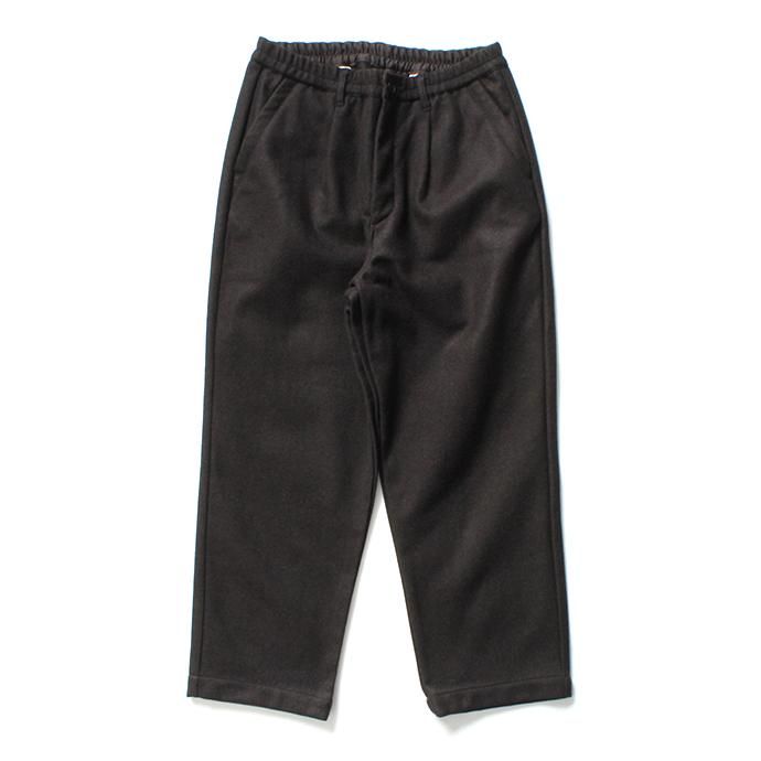 155237835 STILL BY HAND / PT05204 ウールメルトンパンツ - Dark Brown 01