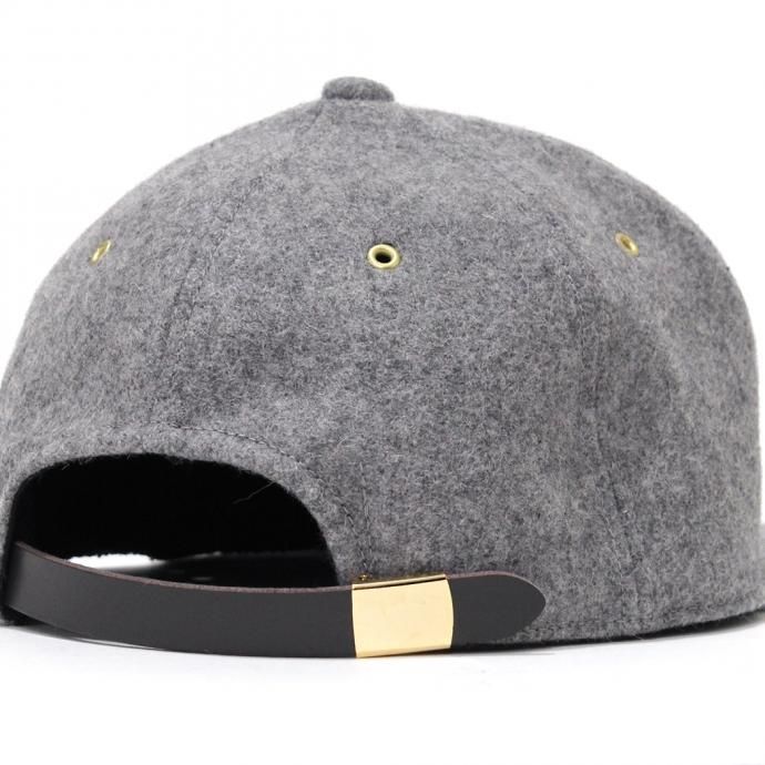 155427532 Trad Marks / Basic Cap WM ベーシックキャップ ウールメルトン - Heather Grey 02