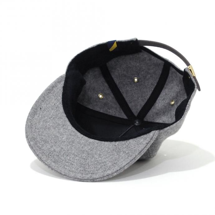 155427532 Trad Marks / Basic Cap WM ベーシックキャップ ウールメルトン - Heather Grey 02