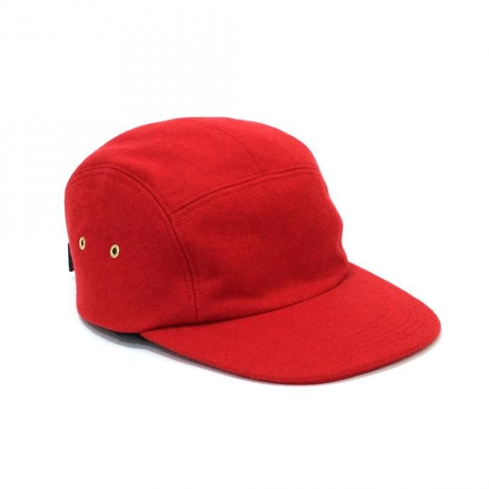 155431100 Trad Marks / Basic Jet Cap WM ベーシックジェットキャップ ウールメルトン - Red 01