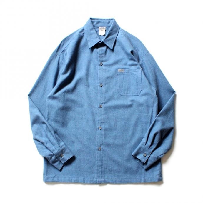155495811 CalTop / 2000 フランネル L/Sシャツ - NS-018 無地ブルー<img class='new_mark_img2' src='https://img.shop-pro.jp/img/new/icons47.gif' style='border:none;display:inline;margin:0px;padding:0px;width:auto;' /> 01