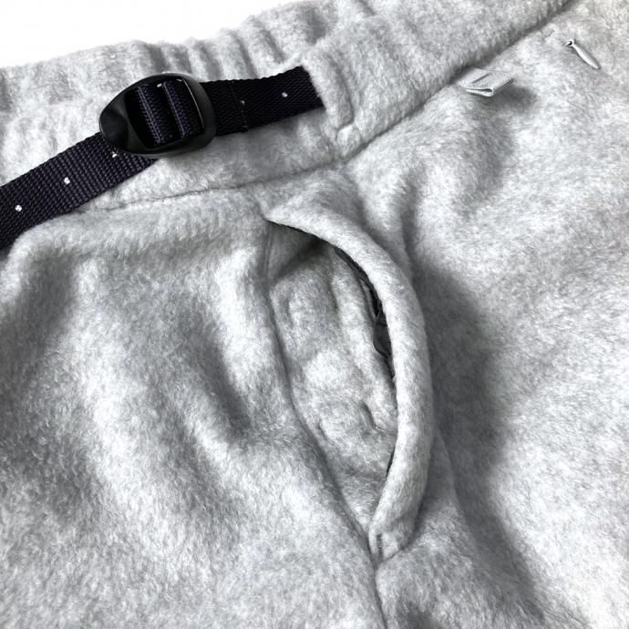 155564058 O-(オー)/ FREE SWEAT PANTS フリースイージーパンツ 21W-03 - Heather Gray 02
