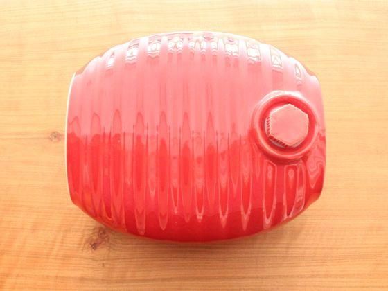 陶器の湯たんぽ 赤 単品 マアル公式オンラインショップ 陶器の湯たんぽ 赤 単品 マアル公式オンラインショップ
