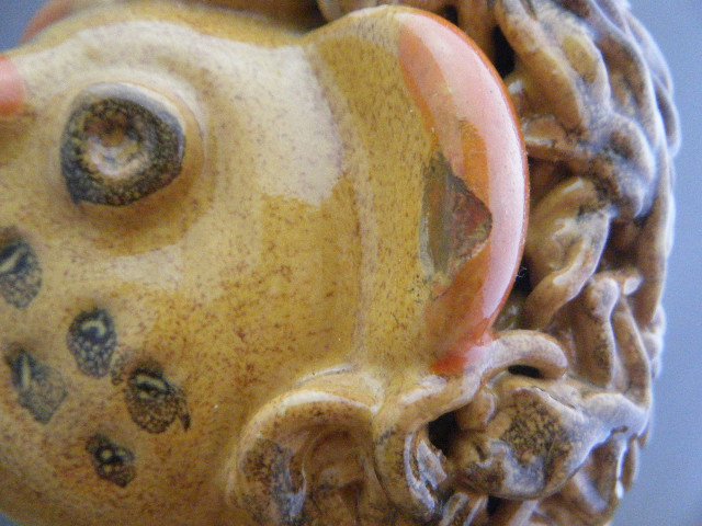 ハンガリー現代陶芸作家「Kov?cs Gyula」さん ライオン・hungary porceline pottery ceramic artist lion