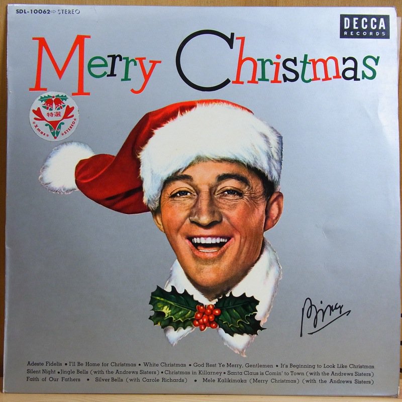 Bing crosby - ビング・クロスビー / merry christmas - メリー・クリスマス by Bing Crosby ...