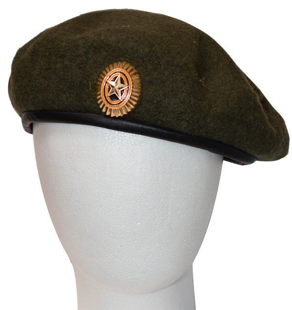 ロシア軍 国家親衛隊 ベレー帽 帽章付き サイズ58