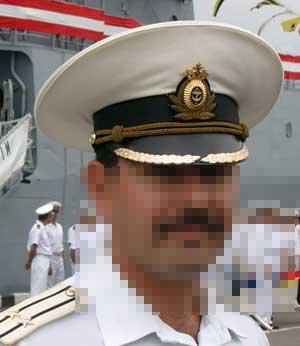 ロシア海軍将校帽章イメージ