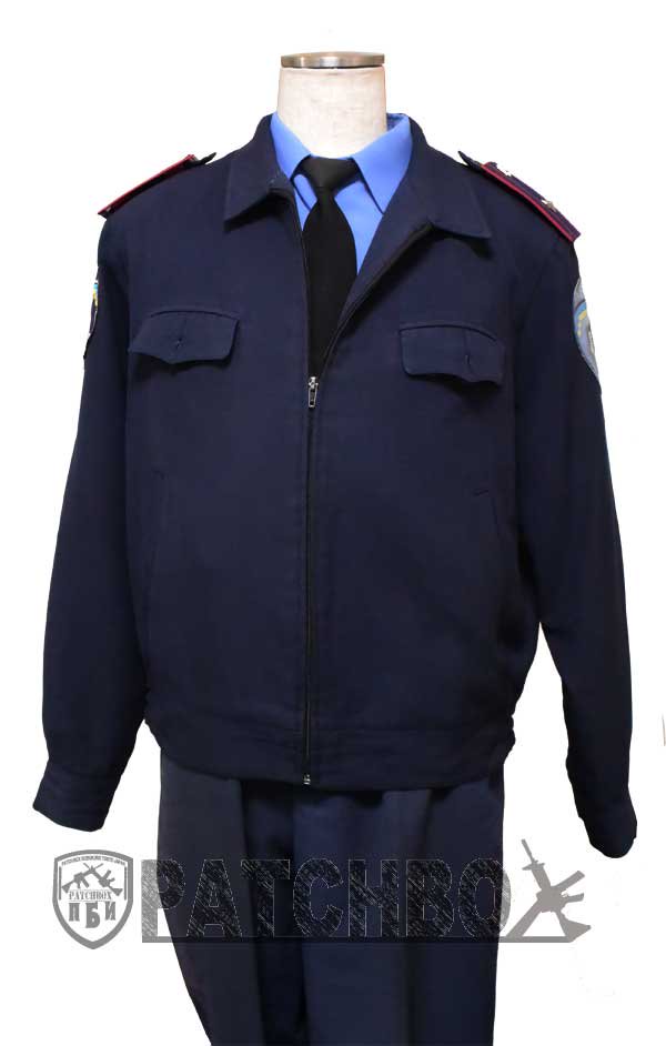 ウクライナ警察制服上下セット(チャックタイプ)|ウクライナ警察