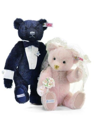 シュタイフ テディベア ハッピーカップル 花嫁 花婿 結婚式 29cm Ean6770 送料無料