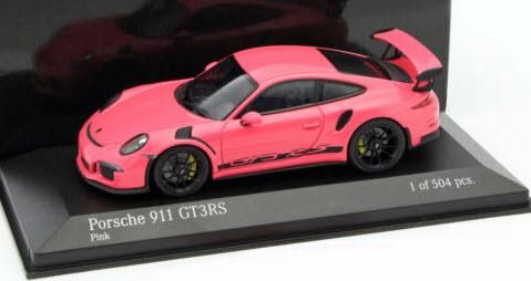 ミニチャンプス 1 43 ポルシェ 911 991 Gt3 Rs 14 ピンク 特注品 ミニチャンプス専門店 Minichamps World