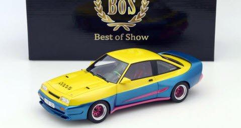 Bos Models Bos279 1 18 オペル マンタ B Mattig 1991 イエロー