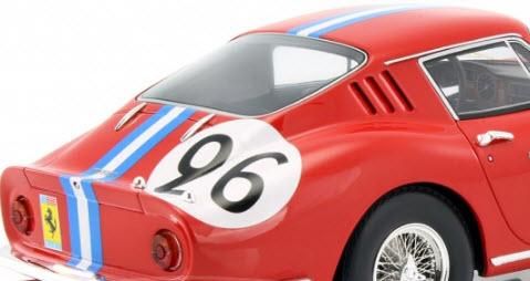 de Bourbon-parme 1:18 cmr Ferrari 275 GTB #26 24h Lemans 1966 biscaldi