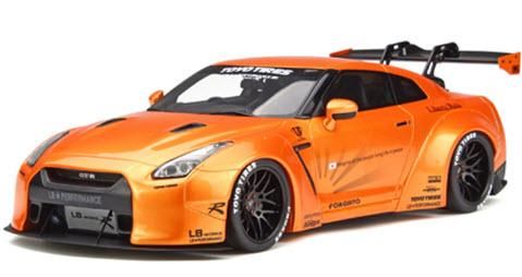 Gtスピリット Gts742 1 18 Lb ワークス Gt R R35 オレンジ ミニチャンプス専門店 Minichamps World