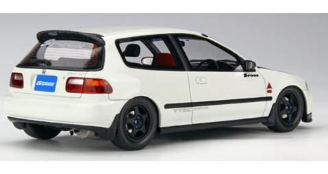 Otto オットー Otm001rt 1 18 ホンダ シビック Sir Ii Eg6 スプーン ホワイト 香港エクスクルーシブモデル ミニチャンプス専門店 Minichamps World