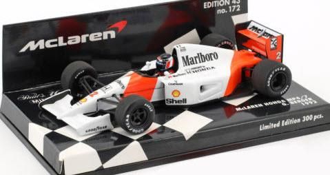 ミニチャンプス 1 43 マクラーレン ホンダ Mp 4 7 2 ゲルハルト ベルガー 1992 ミニチャンプス専門店 Minichamps World