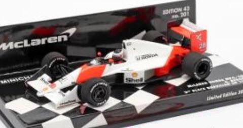 ミニチャンプス 1 43 マクラーレン ホンダ Mp4 5b 28 ゲルハルト ベルガー ブラジルgp 1990 2位入賞 ミニチャンプス専門店 Minichamps World