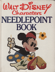 ディズニーのニードルポイント パターン集 Walt Disney Characters Needlepoint Book 旅する本屋 古書玉椿 北欧など海外の手芸本 絵本 フォークロア雑貨