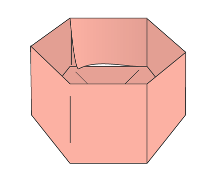 多角形箱箱接着2
