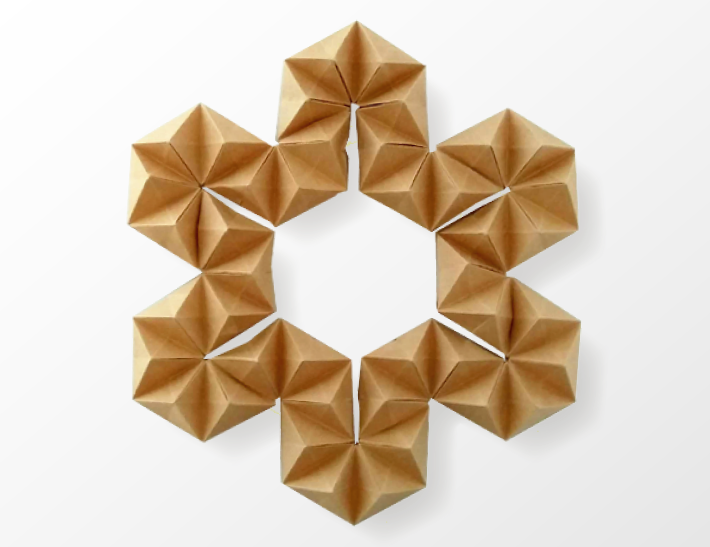 折り紙パズル