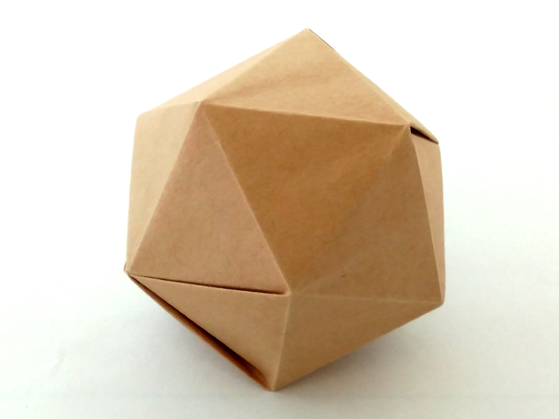 折り紙12面体