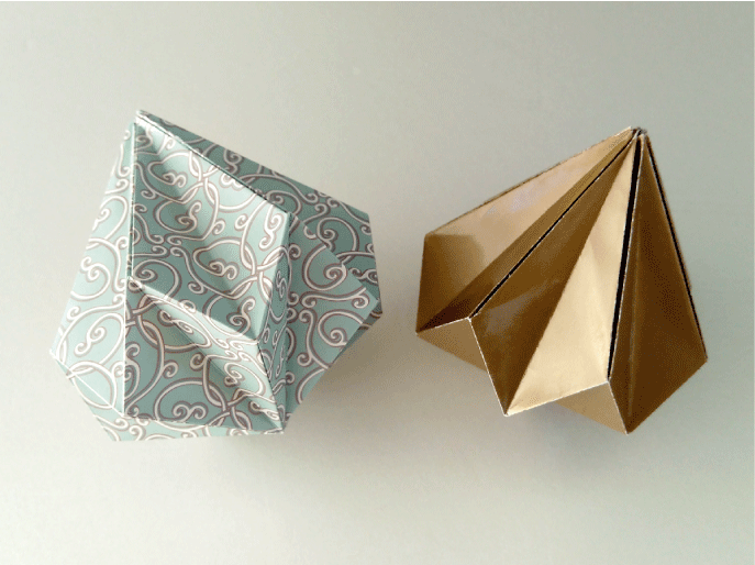 折り紙ダイアモンド