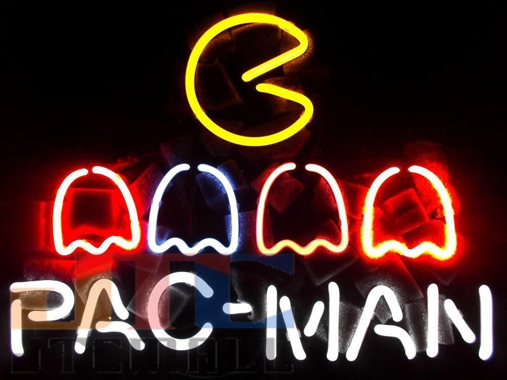 T94 パックマン Pac Man 特大ネオン看板 ネオンサイン 広告 店舗用 Neon Sign アメリカン雑貨 看板 ネオン管 ネオン管やブリキ 看板 アメリカ雑貨の通販 Jtc Mall