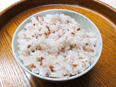 きすみの古代米ご飯