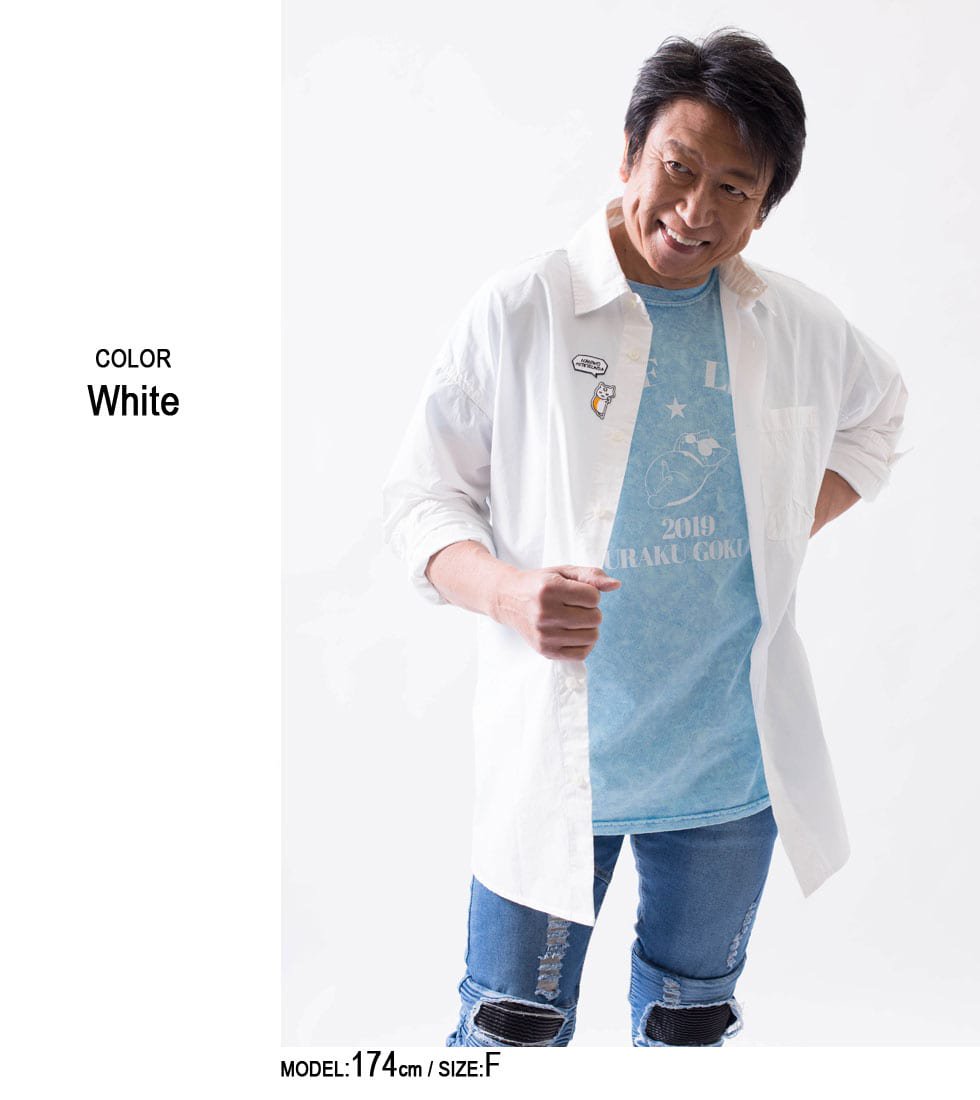 『夏目友人帳』井上和彦プロデュース ニャンコ先生「何をみているんだ」ビッグシャツ