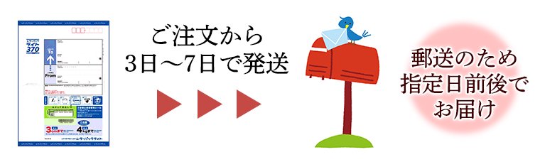 鳥取和牛ギフトカタログはレターパックでお届け。3〜7日後の発送。郵送のため指定日前後でお届けになります。